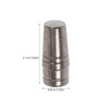 POPETPOP Metal umbrella tip cover: 2 pieces 9 mm umbrella