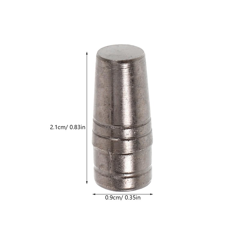 POPETPOP Metal umbrella tip cover: 2 pieces 9 mm umbrella