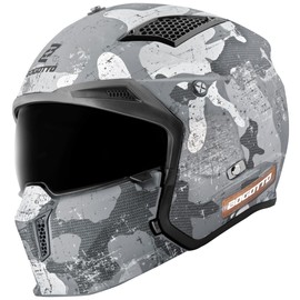 Bogotto Radic Camo 22.06 Helmet, Matte White, 2XL