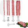 GGYCASE 2LB Large Capacity Stainless Steel Jerky Gun Kits, Sausage