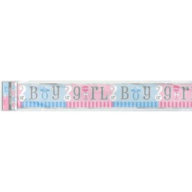 12ft Foil Gender Reveal Banner