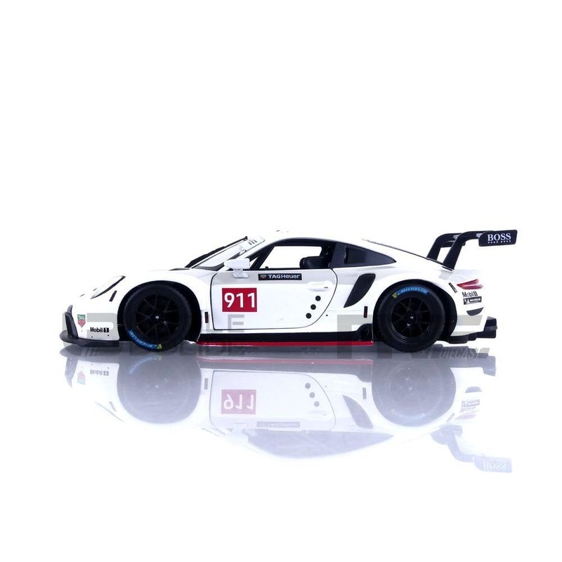 Bburago 28013W Miniature Model Collection White/Red