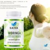 Moringa con Cúrcuma y Pimienta Negra Suplemento Alimenticio 100 Cápsulas
