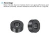 PATIKIL M5 Aluminum Spacers Set of 6 Aluminum 5.2mm ID