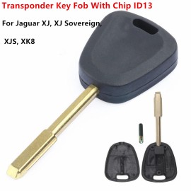 Unbranded Replace Transponder Key Fob With Chip ID13 For Jaguar XJ, XJ Sovereign, XJS, XK8