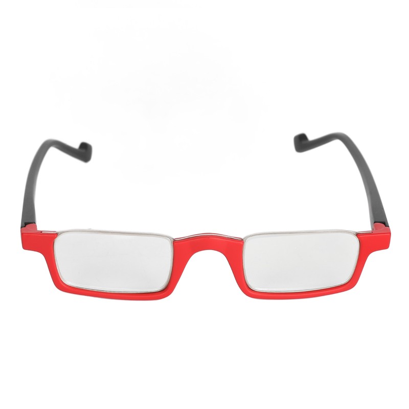 Half Rim Reading Glasses High Definition Spring Hinge Fashionable Rectangular