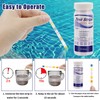 50 Stück Pool Teststreifen,Pool Tester Ph Und Chlor,5 In 1