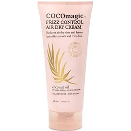 Cocomagic Frizz Control Air Dry Cream | Crema antiencrespamiento | Ayuda a calmar y suavizar el cabello propenso al encrespamiento | Sin parabenos (6 