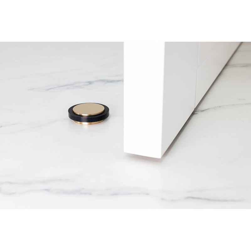 EVI Herrajes | Adhesive Door Stop | Ø1.75" X 0.55"