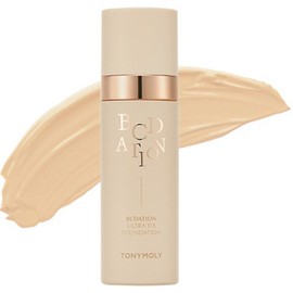 Tony Moly BCation Ultra Fix Foundation 34g, 1 piece, 21 Skin Beige / 토니모리 비씨데이션 울트라픽스 파운데이션 34g, 1개, 21스킨베이지