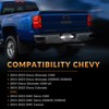 DERMOKA LED License Plate Lights For 2014-2025 Chevy Silverado GMC