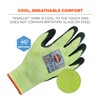 Ergodyne 7141 - Guantes de nitrilo resistentes a cortes DIR