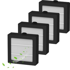 VANSU Special Replaceable Filter Element for Smokeless Ashtray(AP078/AP076)(4 pack)