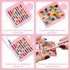 3Pcs Fuse Bead Tool Kit - Single Needle Tweezers, Aligner