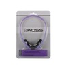 Koss KPH7V Portable On-Ear Headphone with Adjustable Headband - Violet