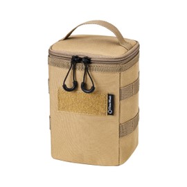 Thous Winds Lantern Storage Bag, Camping Petroleum Lamp Bag for "Memory" Kerosene Lantern, Wear, Tear and Waterproof, with YKK Double Zip (Khaki)