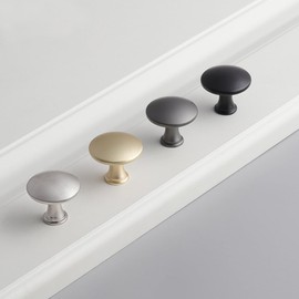 HY HUIJUN Pack of 4 Furniture Knobs, Drawer Knobs, Furniture Knobs, Cupboard Knobs, Kitchen Handles, Furniture Handles, Drawer Knobs, Single Hole Door Handles, Cabinet for Chest of Drawers
