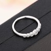 Simple ring, ladies' eternity ring. (8)
