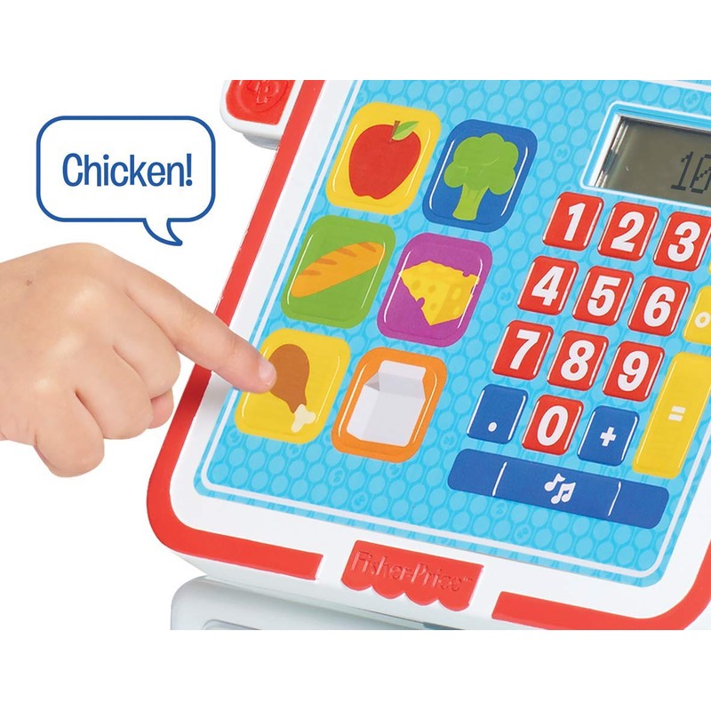 Fisher-Price Cash Register Set Toy, Multicolor