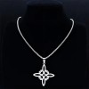Collar Dije Nudo De Bruja Irlandés Amuleto Brujería Celta Wicca