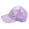 Happybeans Girls' Gradient Mesh Cap, Kids, Elementary School Students, purple