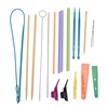 Quick Turn Fabric Set Adjustable Multifunctional Colorful Plastic Tube Turning