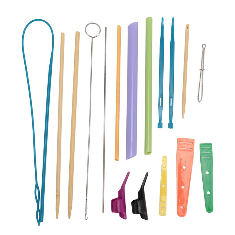 Quick Turn Fabric Set Adjustable Multifunctional Colorful Plastic Tube Turning