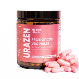 Probiótico Vaginal Para Mujer Hh | Flora Íntima Y Ph 60 Cáps Sabor Sin sabor