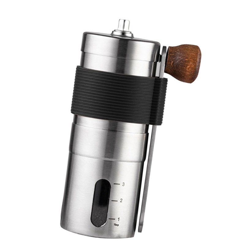Manual Coffee Grinder Adjustable Particles Size Stainless Steel Coffee Bean