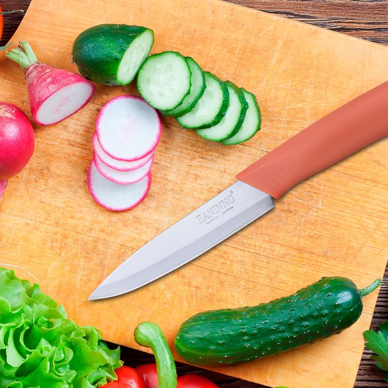 EANINNO Paring Knife Set, 4 inch Kitchen Paring Knives with