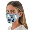 Snoozies 3-Layer Washable Face Mask w Filters & Nose Bridge