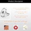 PEX Stub Out Support, Toilet Water Line Cover, 1/2 Inch