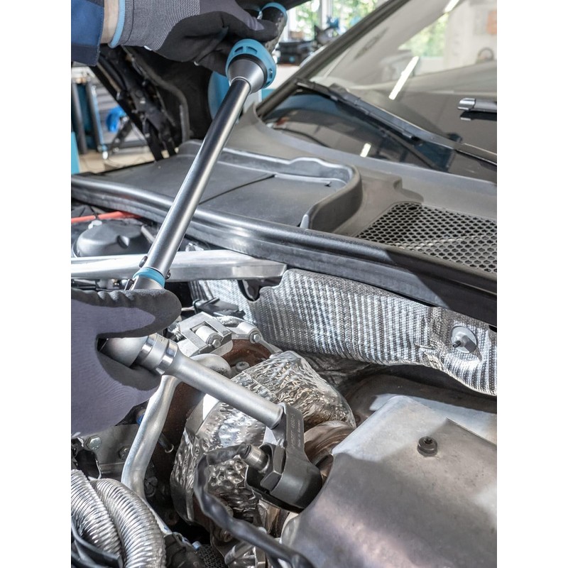 HAZET 4680-5 Hexagon Profile Lambda Probe Socket - Phosphatised/Oiled