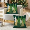 Miaikoe Christmas Cushion Covers 40 x 40 cm Set of