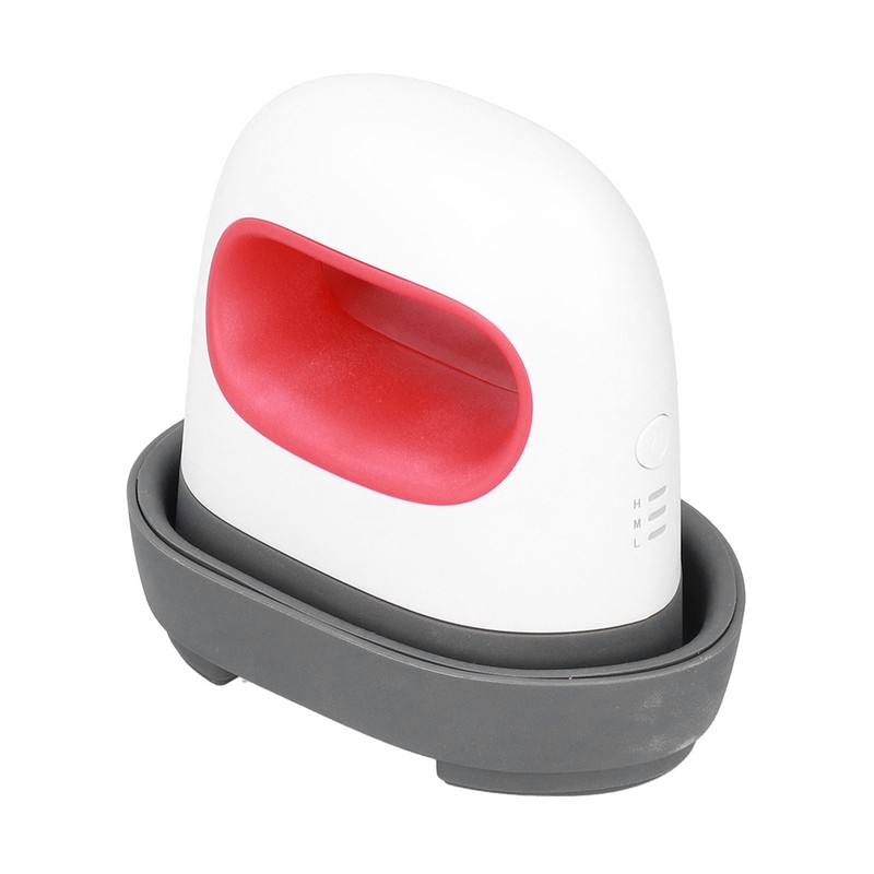 Ironing Machine Red Mini Portable Automatic Temperature Sensing Heat Press