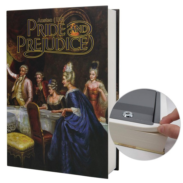 Real Paper Diversion Book Safe Storage Box, Dictionary Secret Safe