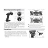 RC Transmitter 2.4G CH2 Remote Controller with Receiver 2440 4000KV