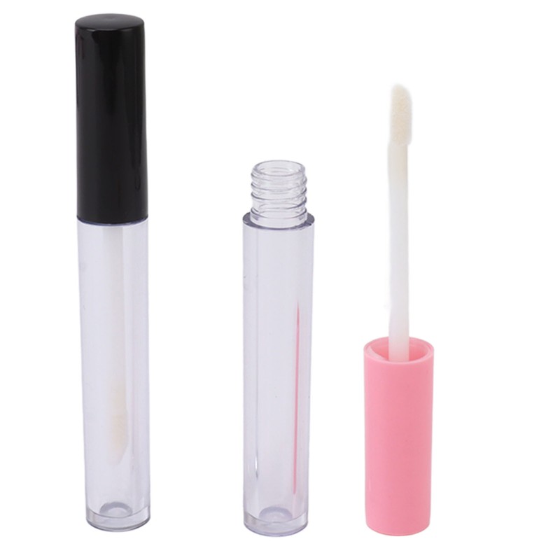 20pcs Empty Lip Gloss Tubes Containers Clear Mini Refillable Lip