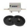 Meter Counter, Rolling Wheel 5 Digits 0-9999.9 Length Counter Max