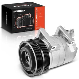 A-Premium Air Conditioner AC Compressor with Clutch Compatible with Volvo C70 2004/2006-2013, C30 2008-2013, S40/V50 2005-2011, V70 1999-2000, 1.6L 2.0L 2.3L 2.4L 2.5L