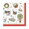 On The 12th Day of Christmas Lunch Napkin