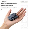 BRRRRT 1/64 RC Tank,Remote Control Military Army Tank Model with