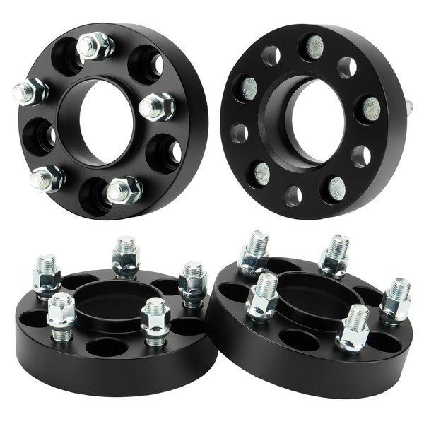 4PCS 5x4.5 Wheel Spacers Hubcentric 1in 5x114.3mm Adapters 70.5mm Bore