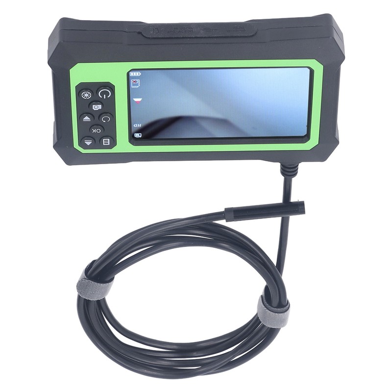 Endoscope Camera IP67 Waterproof 4.3in 8mm Lens 1080P Bending Borescope