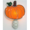 Stained Glass Pumpkin Night Light - Autumn Fall and Halloween