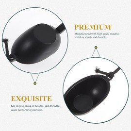 Parche ocular UV para máquina de belleza y cuidado de la piel, 5 piezas, PVC negro, efecto sombreado, para fotorrejuvenecimiento