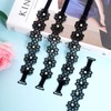obmwang 3 Pairs Women's Bra Straps Lace Flower Elastic Adjustable