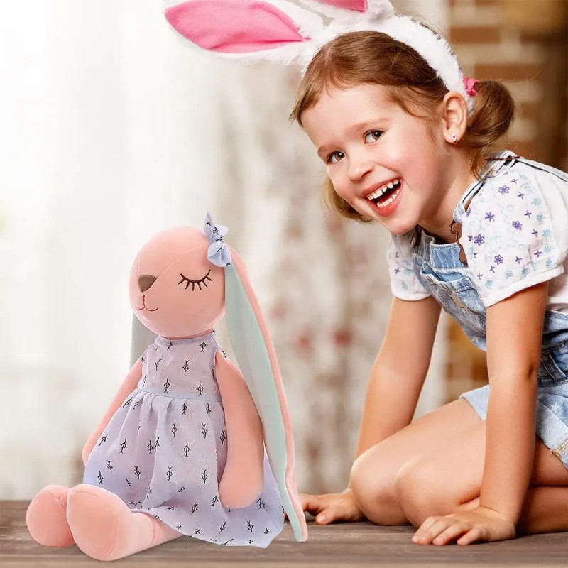 Peluche Conejo Conejito Peluche Con Oreja Floja,juguetes Con