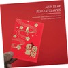 Ciieeo 2sets Chinese Year Red Envelopes Paper Packets Luck Money