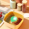 Fruit Vegetable Washing Machine ABS Household Capsule Shape Food Purifier
